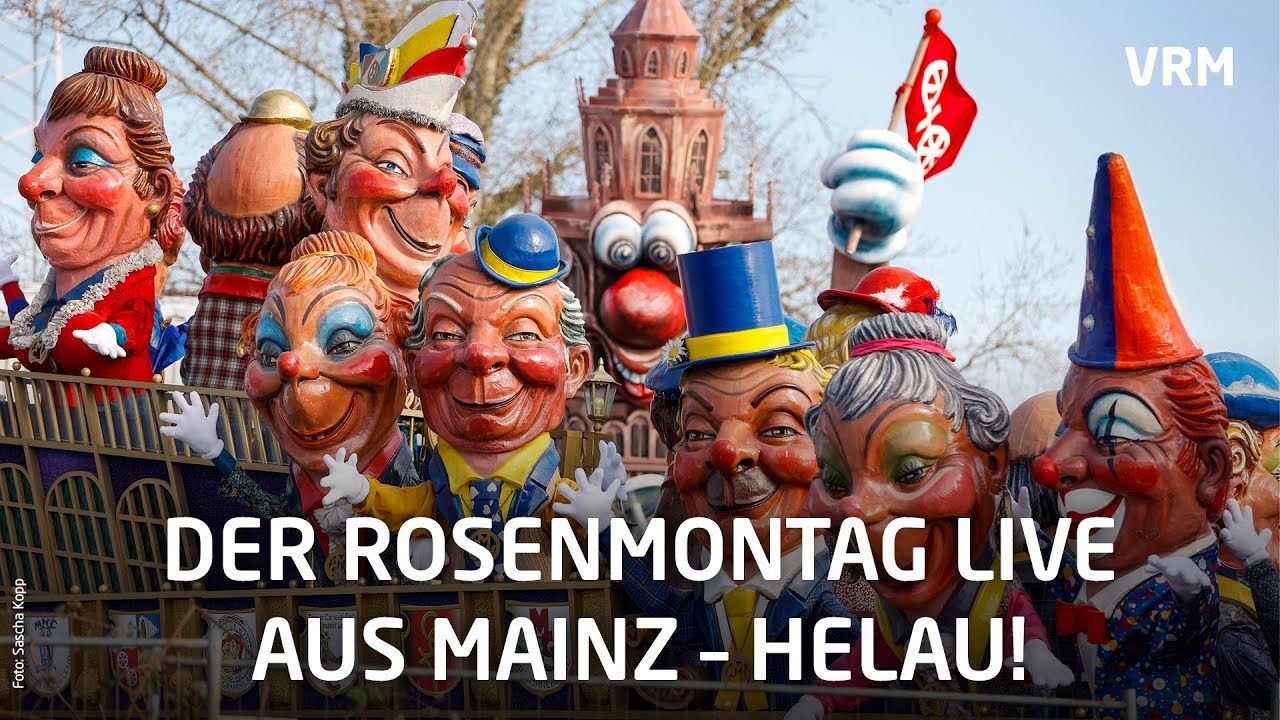 Helau! Der Rosenmontag live aus Mainz