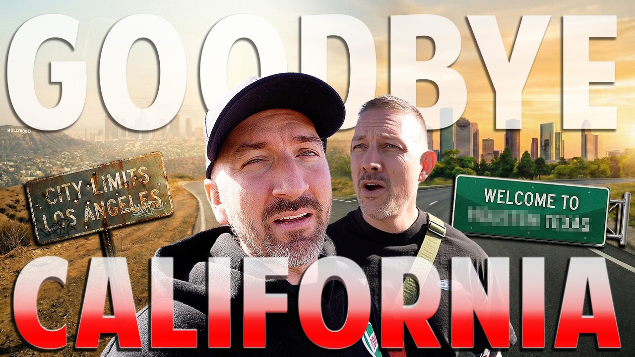 We're Done With California....