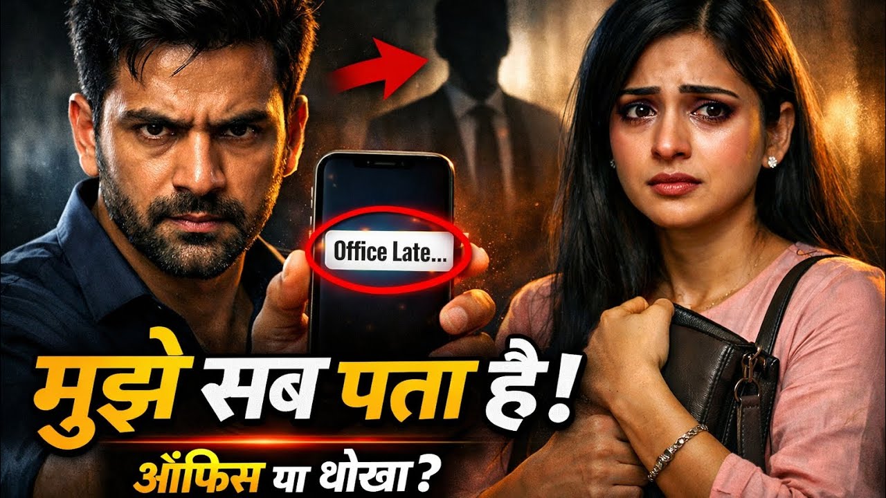 पत्नी बोली – ऑफिस लेट है… पति बोला – मुझे सब पता है | भरोसा बनाम सच | Emotional Suspense Story
