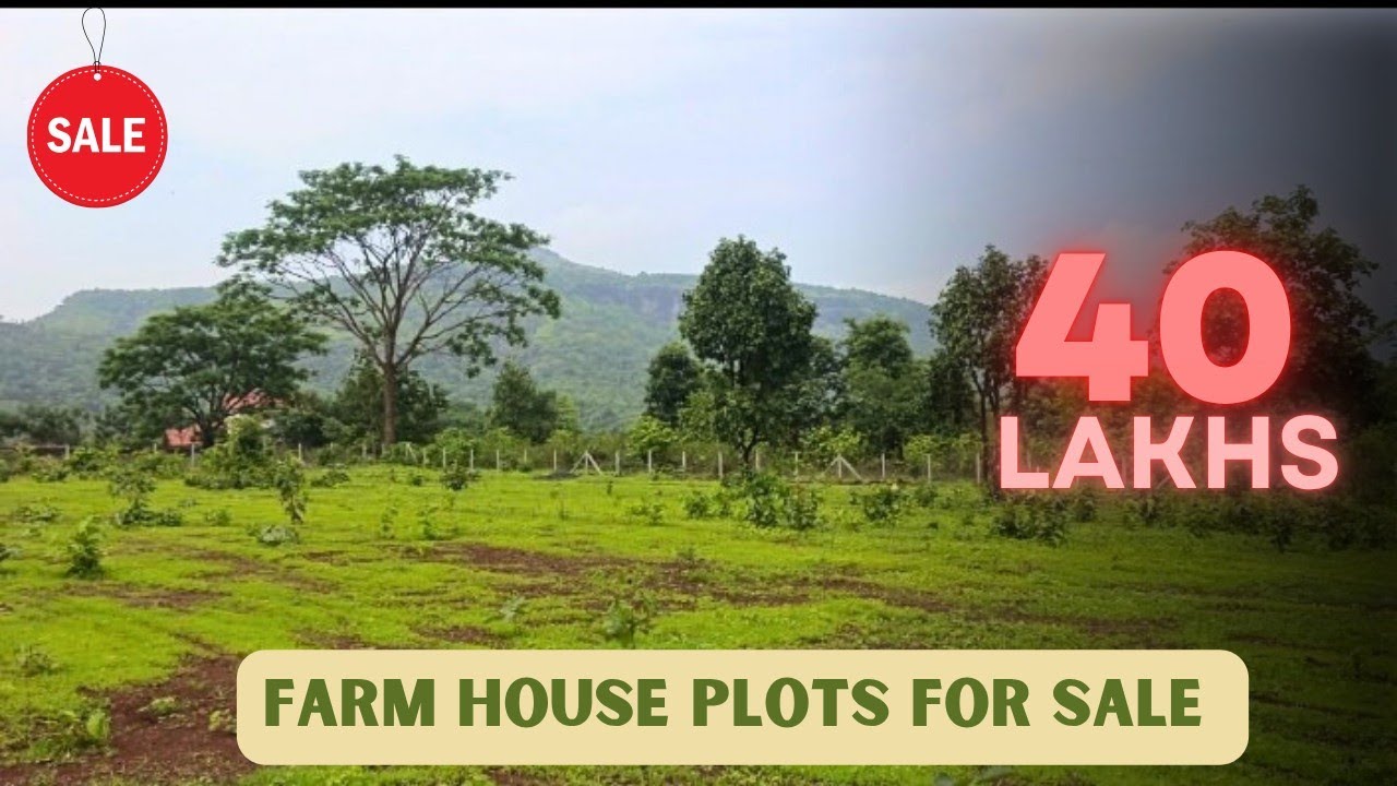 Farmhouse Plots For Sale in Karjat | Agricultural Plots for Sale For 40 Lakhs Only