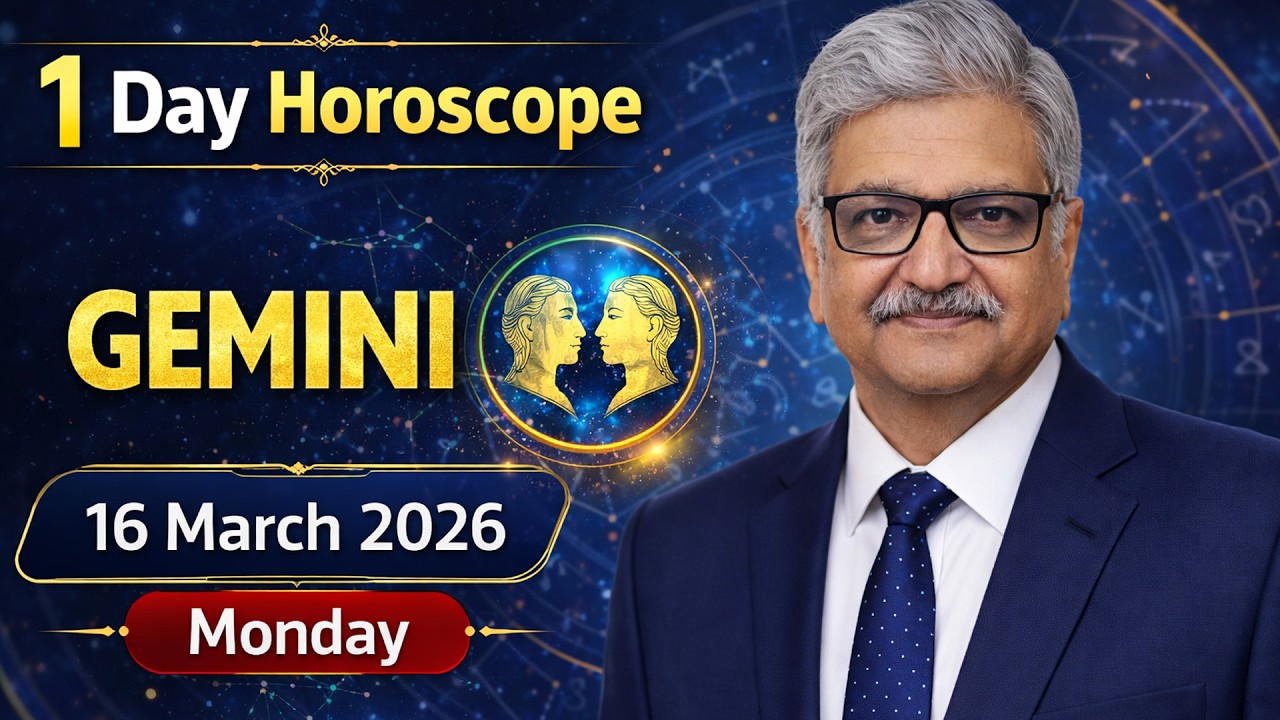 Gemini Weekly Horoscope  | 16 March  2026 |  Syed M Ajmal Rahim