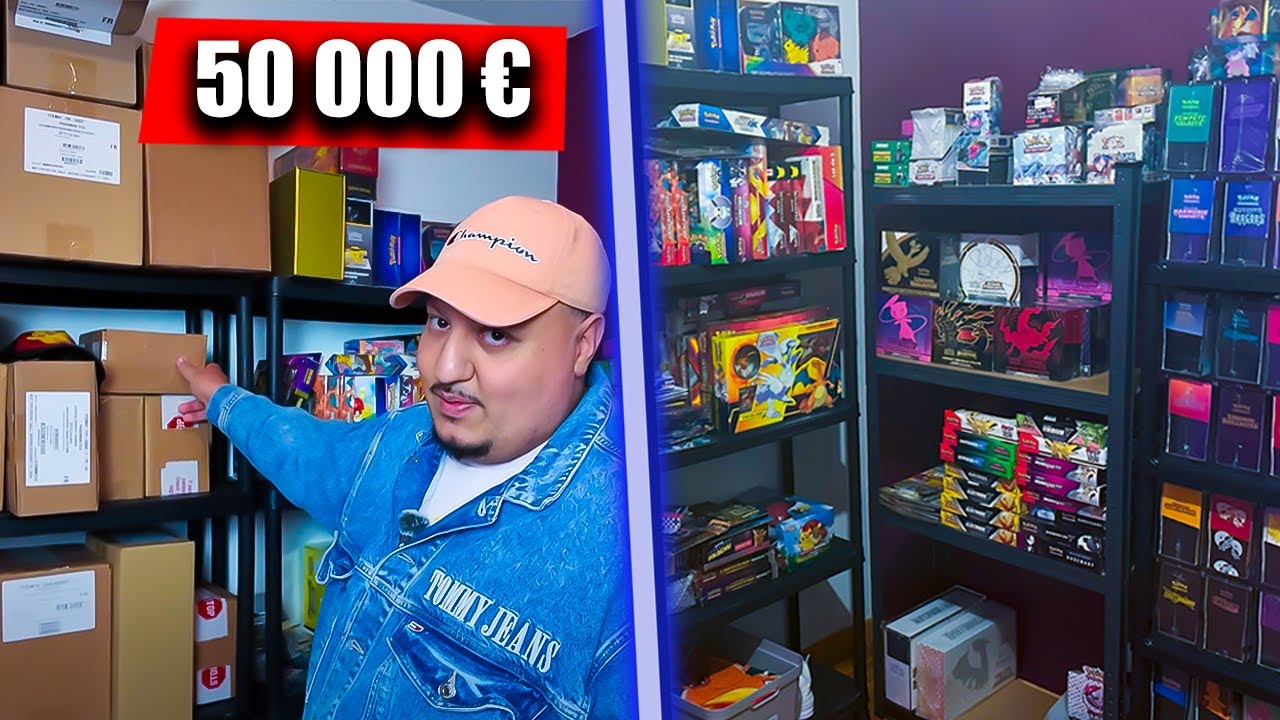 Voici MA COLLECTION POKEMON (50 000&euro;)