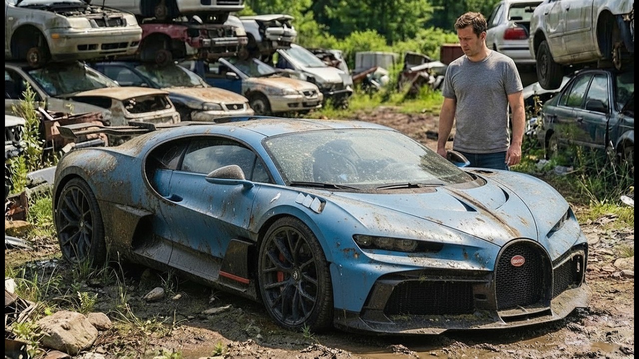 ASMR car restoration - full restoration of a Bugatti Bolide Full Rebuild from Abandoned Condition