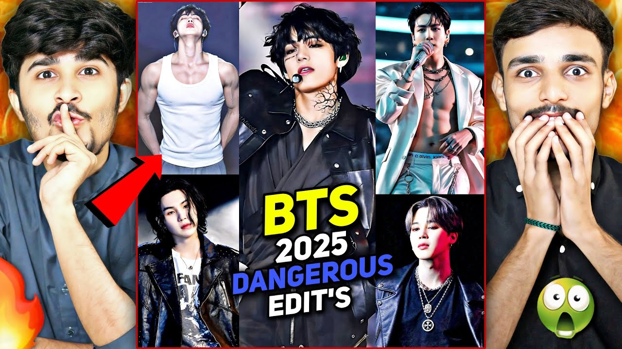 Bts 2025 Instagram + Tiktok Trending  Edit + Reels Reaction 😍🔥| #kimtaehyung #jungkook ##btsedits |