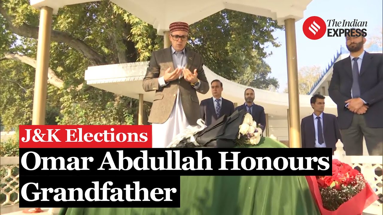 Omar Abdullah Pays Tribute to His Grandfather ahead of swearing-in as Jammu Kashmir CM