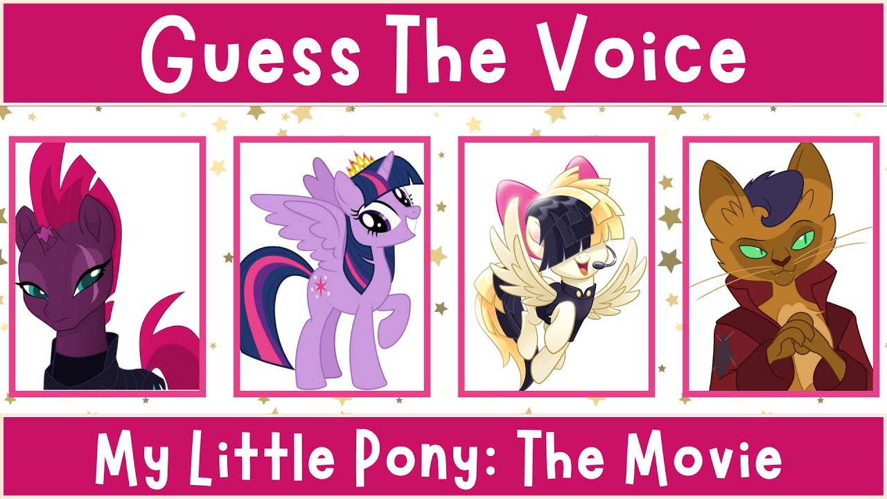 Can You Guess The My Little Pony Character By Their Voice?