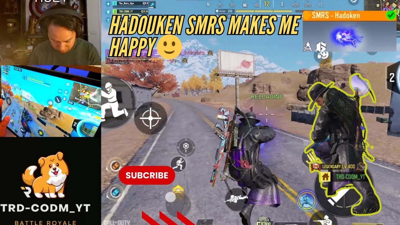 Undertaker doing Hadouken?!?! -  CODM TRD YT | BattleRoyale