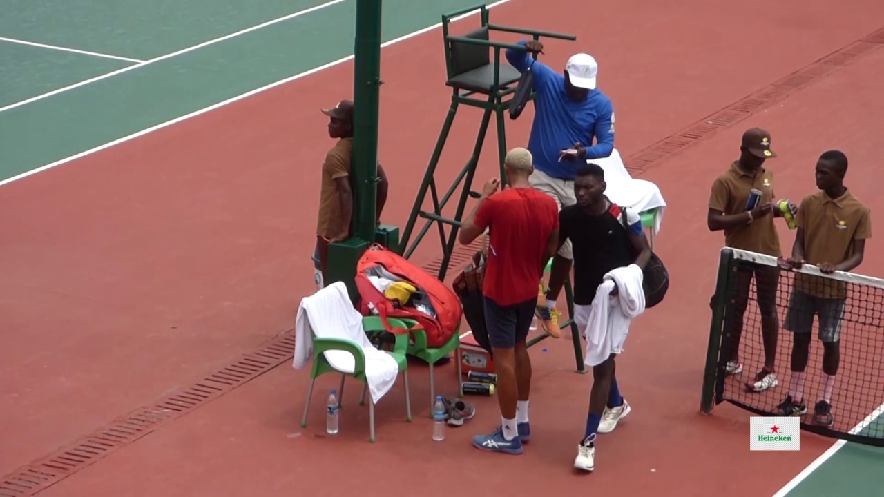 Lagos Open 2019 Round 1- Calvin Hemery bt. Sylvester Emmanuel 7-6 3-0 rtd.