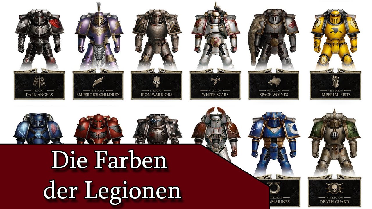 Die Farben der ersten Legionen