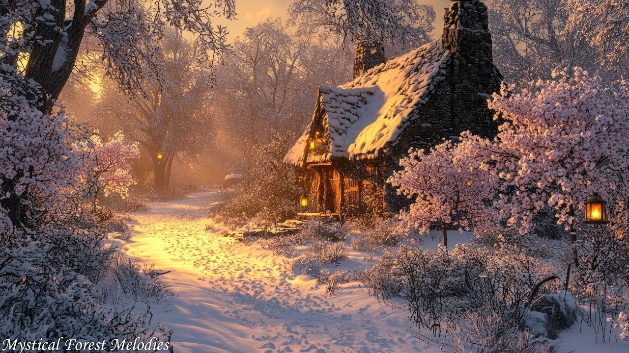 Celtic Music for Sleep, Study, Relaxation | Explore the Fantasy House IN THE DEEP FOREST
