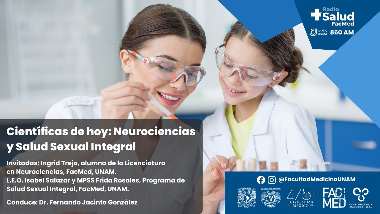 #MásSaludRadio Científicas de hoy: Neurociencias y Salud Sexual Integral