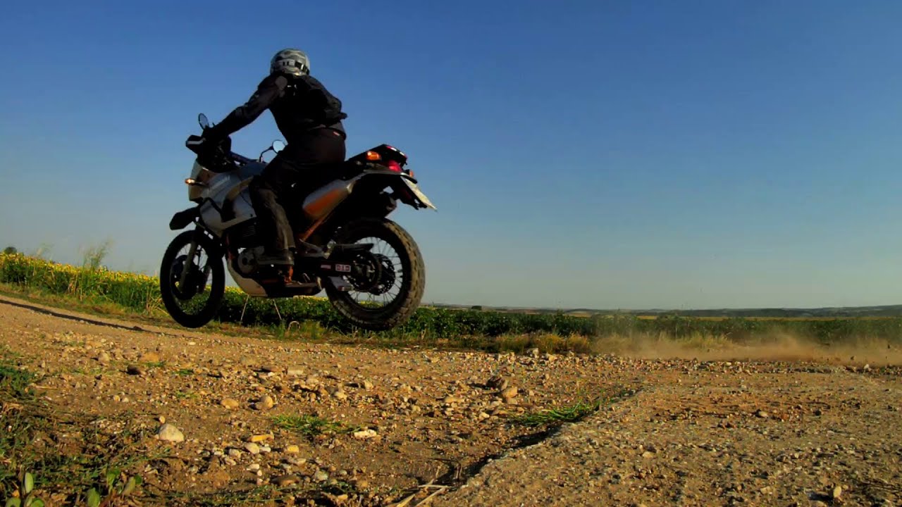 Trans Euro Trail -TET -Greece North Evros -2  Kawasaki KLE 500