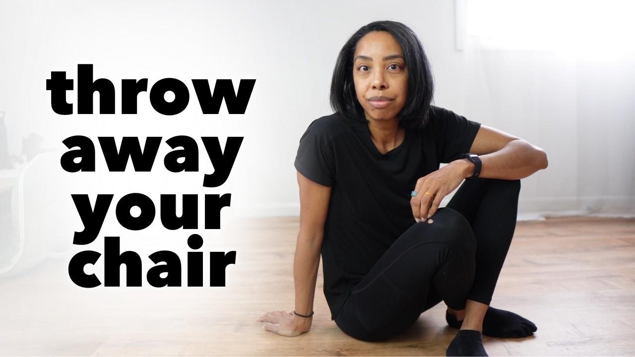 I'm begging you to sit on the floor