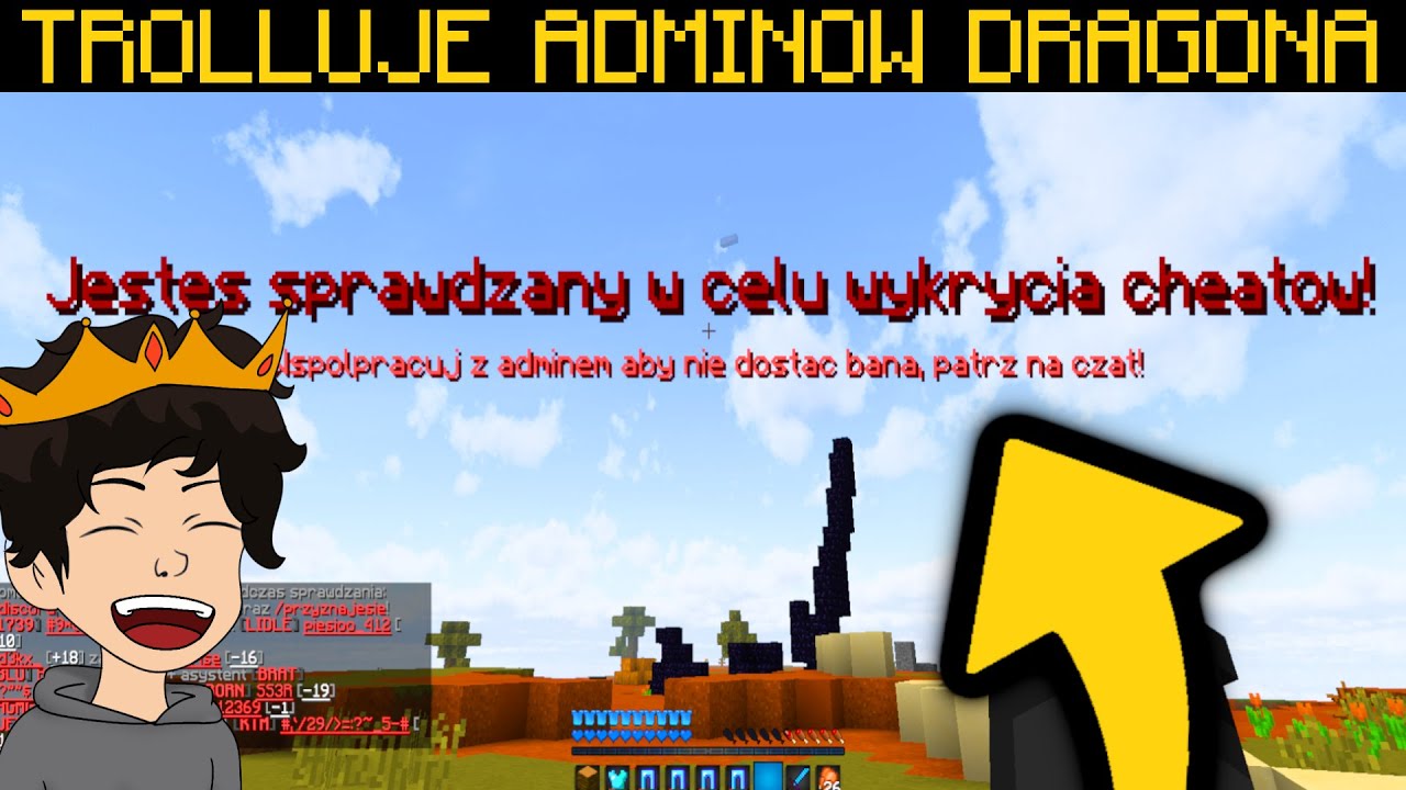TROLLUJĘ ADMINÓW DRAGONA PODCZAS SPRAWDZANIA!