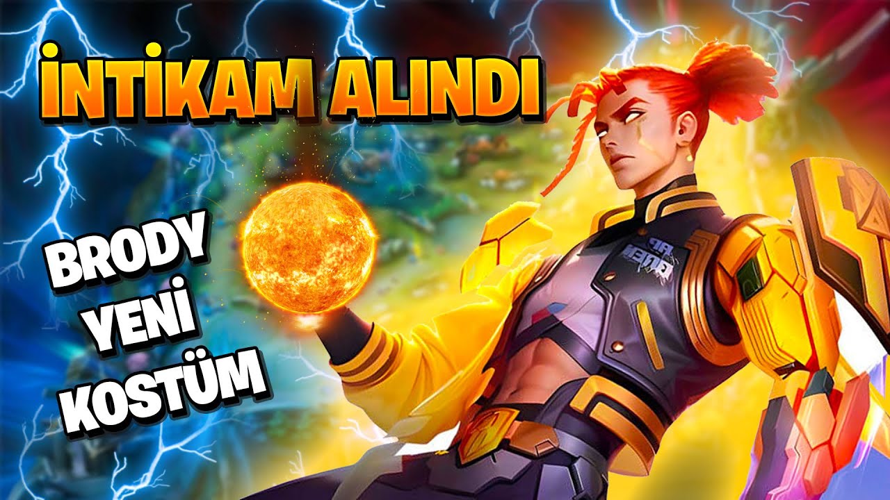 BRODY YENİ KOSTÜMLE İNTİKAM KOKAN HAREKETLER - Mobile Legends