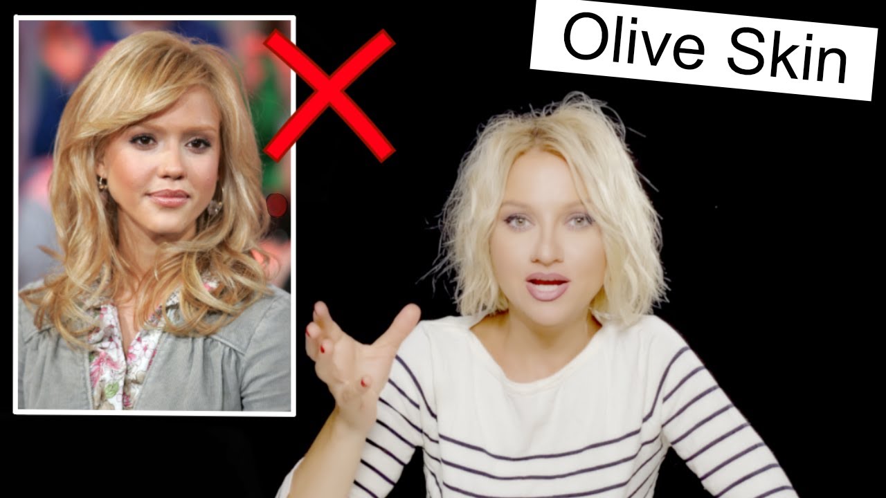 RIGHT BLOND shade for OLIVE SKIN