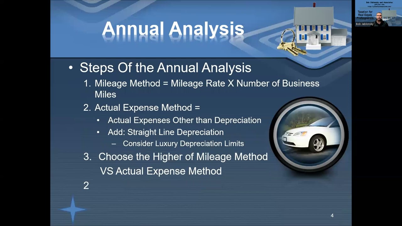 Vehicle Deductions - Can I switch between Actual Expenses and the Mileage Method?