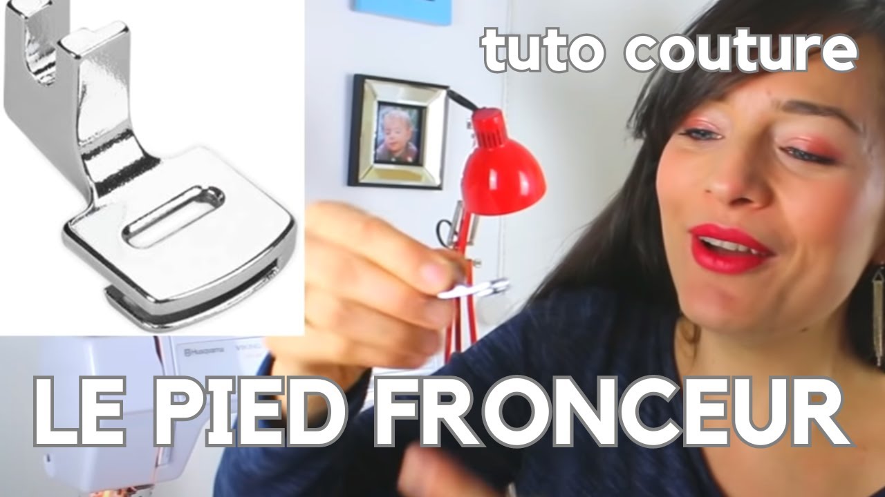 Tutoriel couture: comment utiliser le pied fronceur
