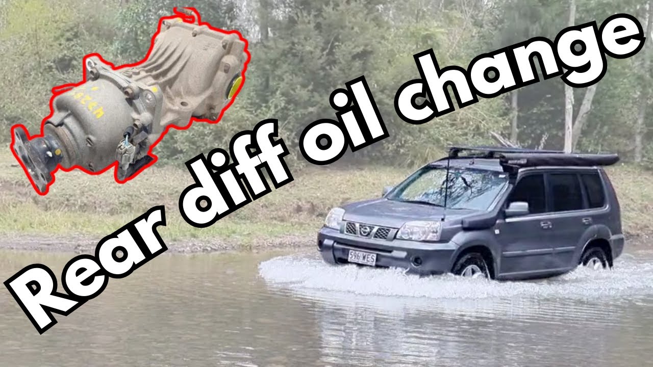 How to Change Rear Differential Oil on Nissan X-Trail | DIY Tutorial