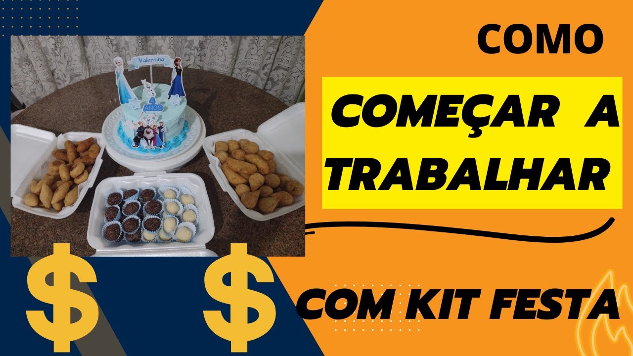 Como começar a Trabalhar com Kit Festa