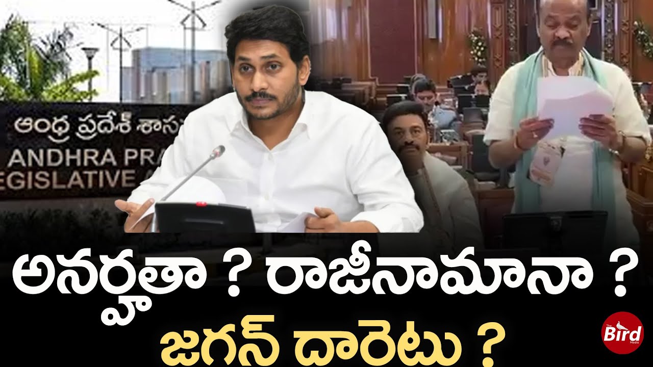 అనర్హతా? రాజీనామానా ? జగన్ దారెటు ? | AP Speaker Ayyanna Patrudu Comments On YSRCP Leaders |
