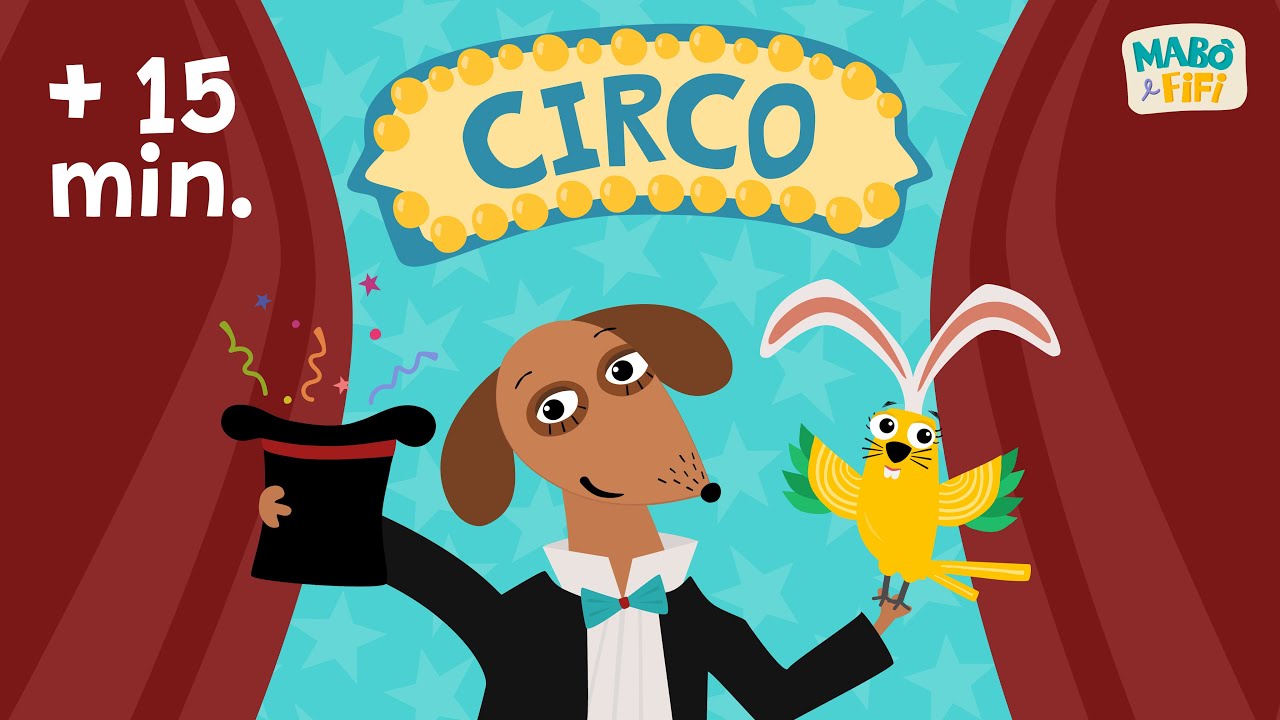 CIRCO– Série Quebra-cabeça | O grilo e o arco-íris e brincadeiras musicais | educativo| @maboefifi