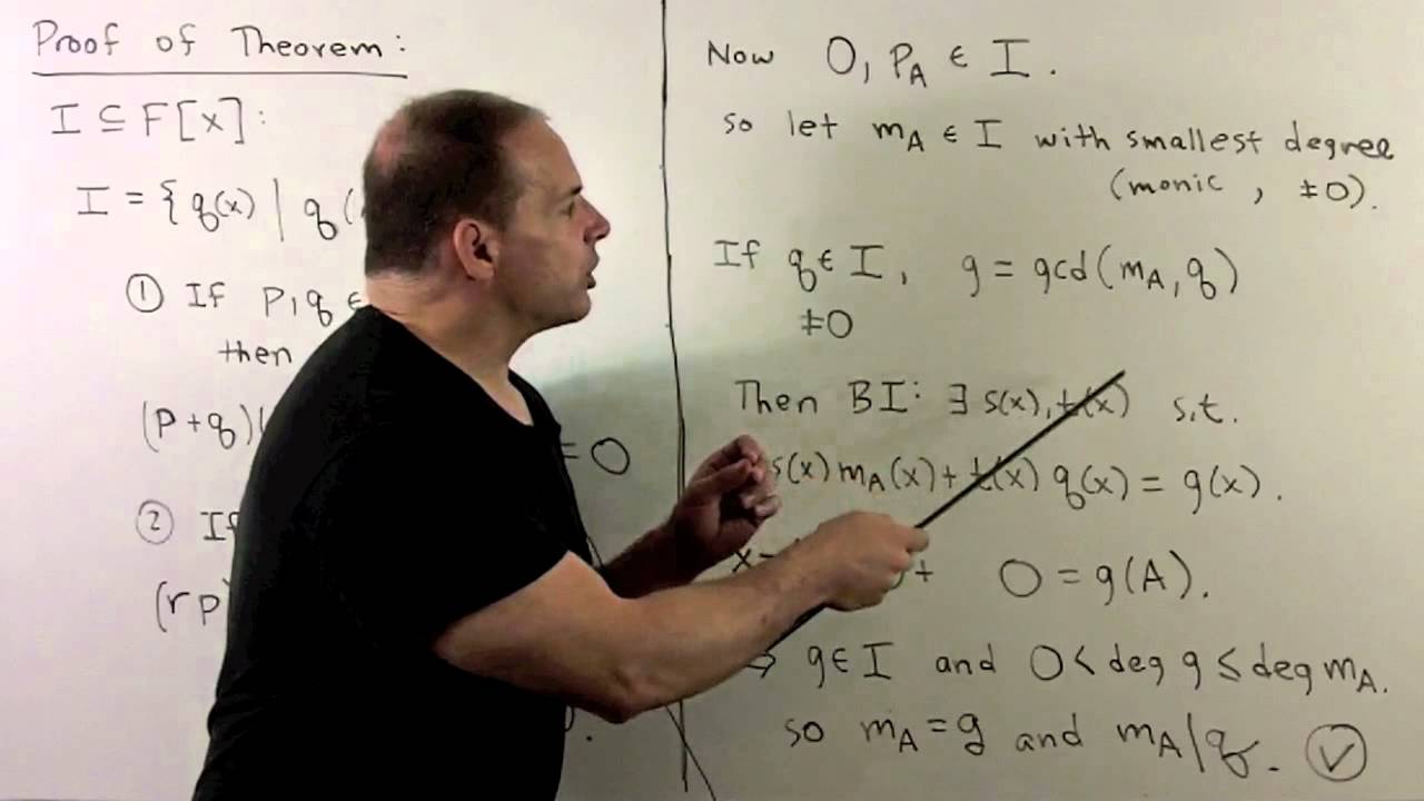 Overview of Minimal Polynomials