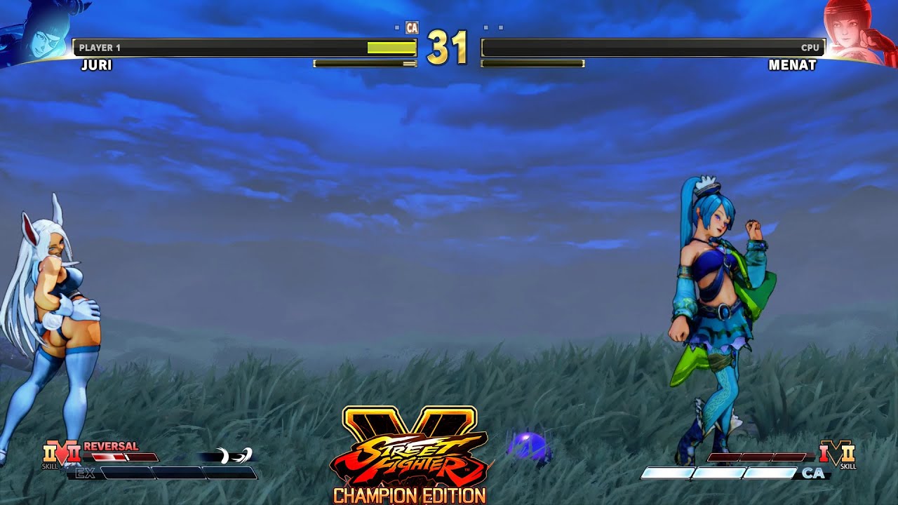 Street Fighter V: CE Juri vs Menat PC Mod #3
