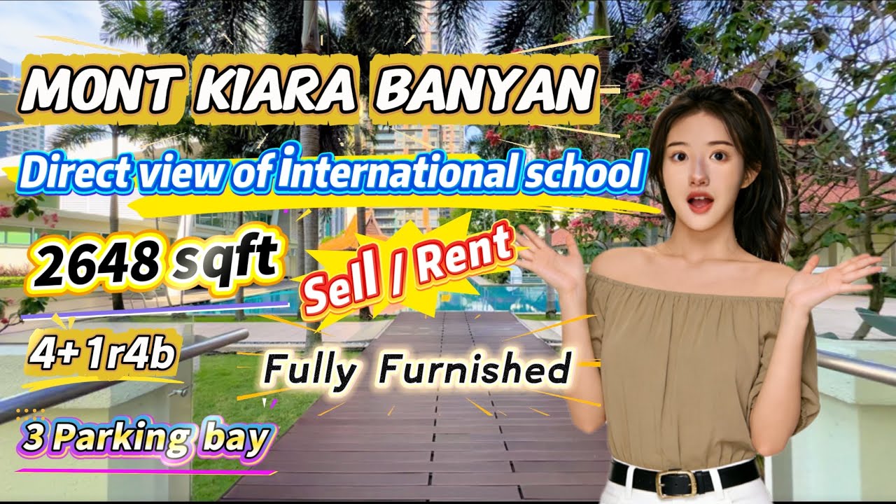 🏢 Mont Kiara Banyan Condo  🌟(English)