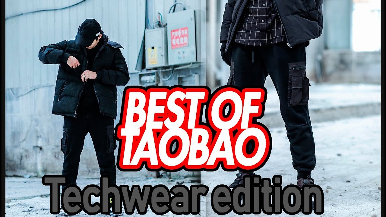 Best of Taobao Shops #2   techwear shops