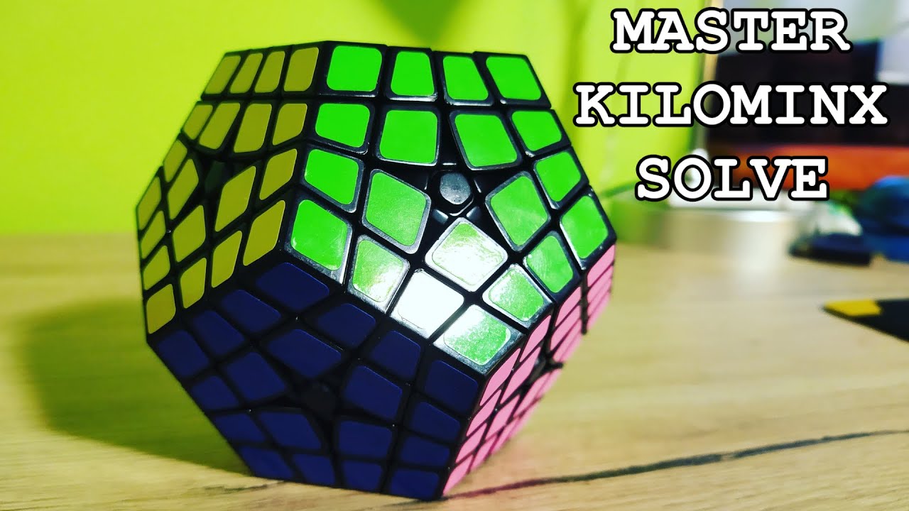 Master Kilominx (Megaminx 4x4) SOLVE