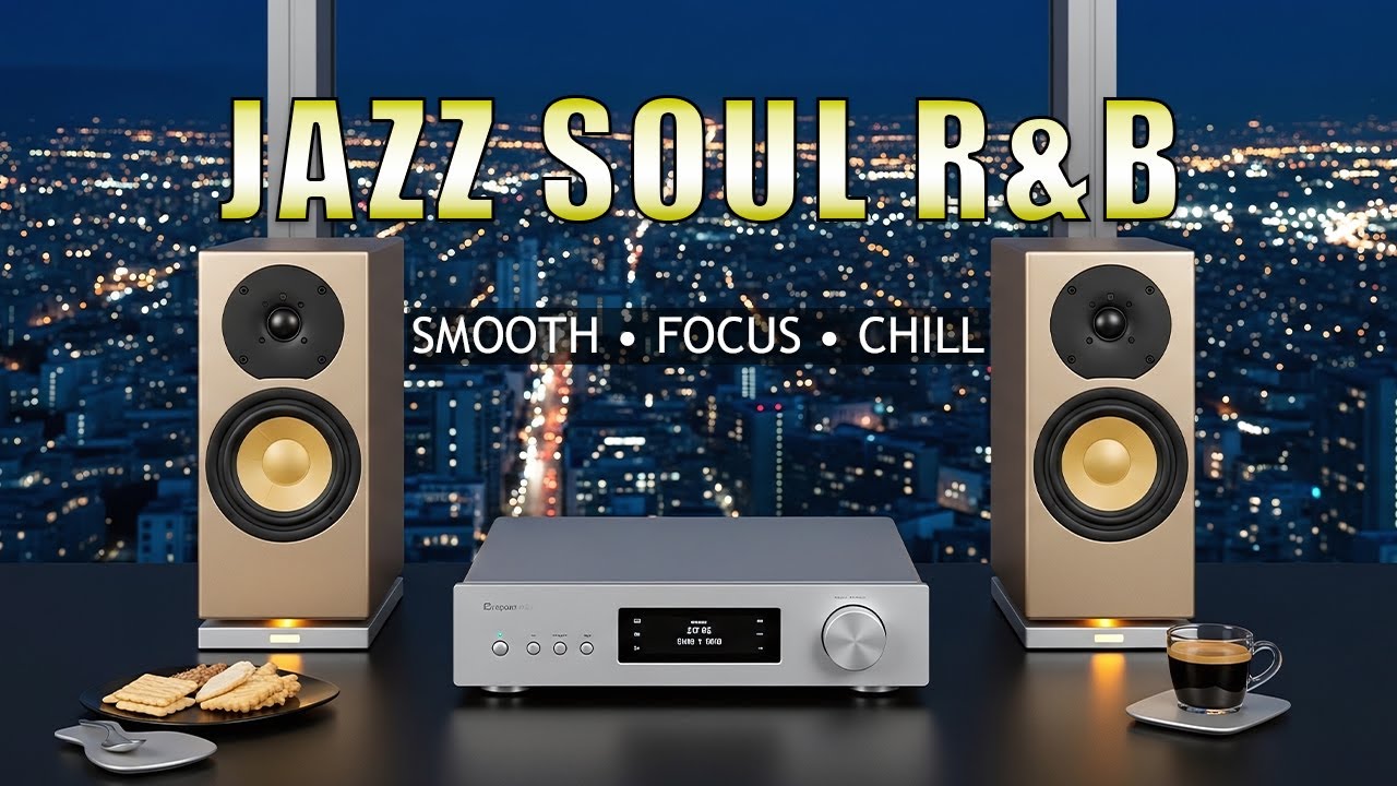 【R&B Soul LoFi】Warm Chillout Jazz & Soul – Smooth Instrumental No Vocals for Late Night Relaxation