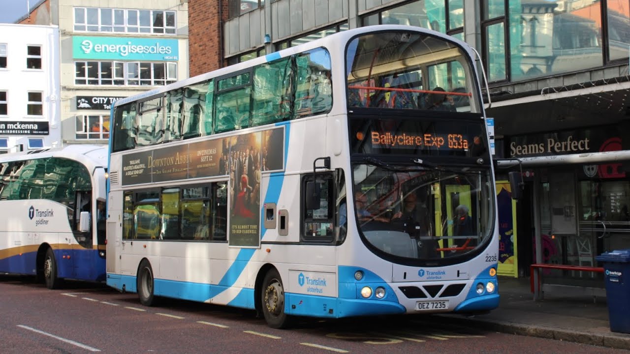 Translink Ulsterbus Wright Volvo B9TL Gemini 1 (2235) - Route: 153
