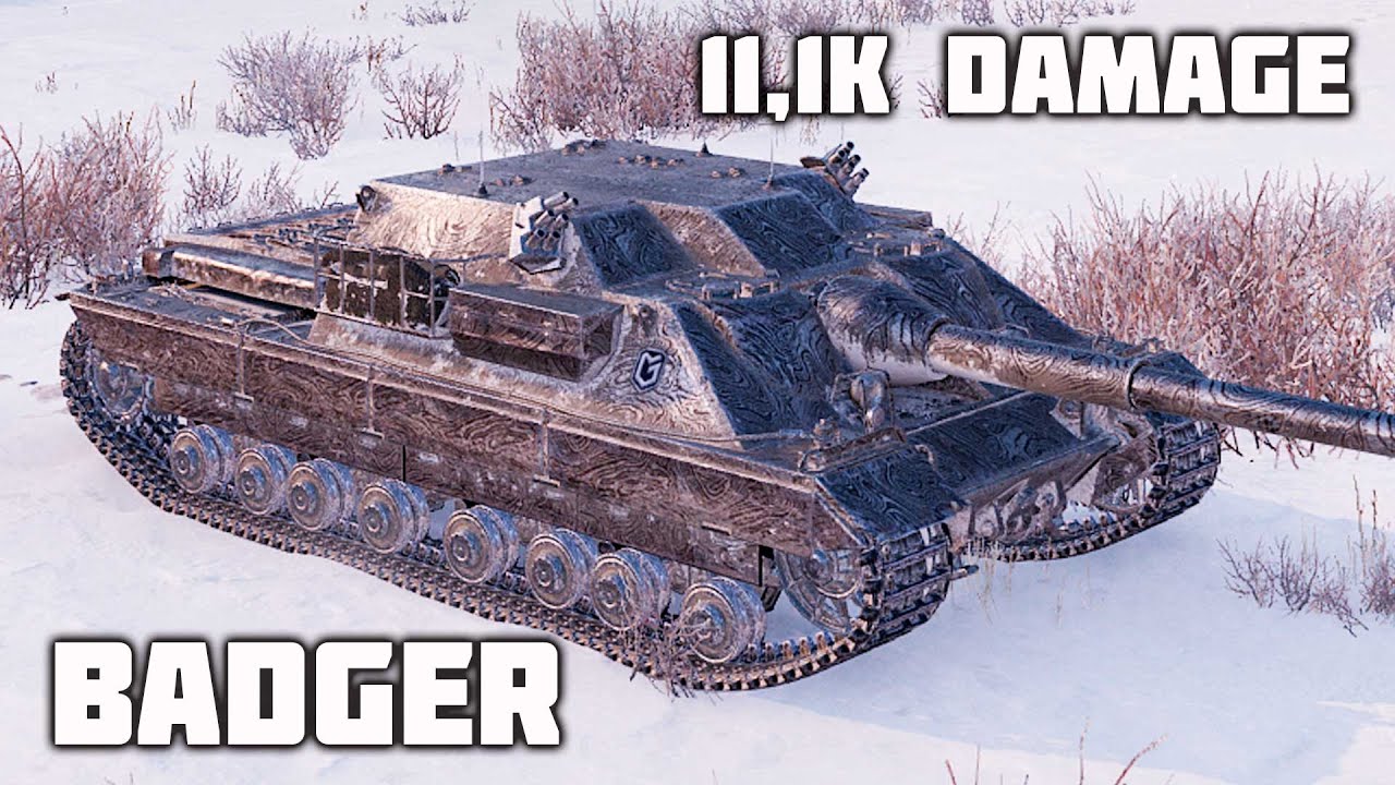 Badger WoT – 3Kills, 11,1K Damage