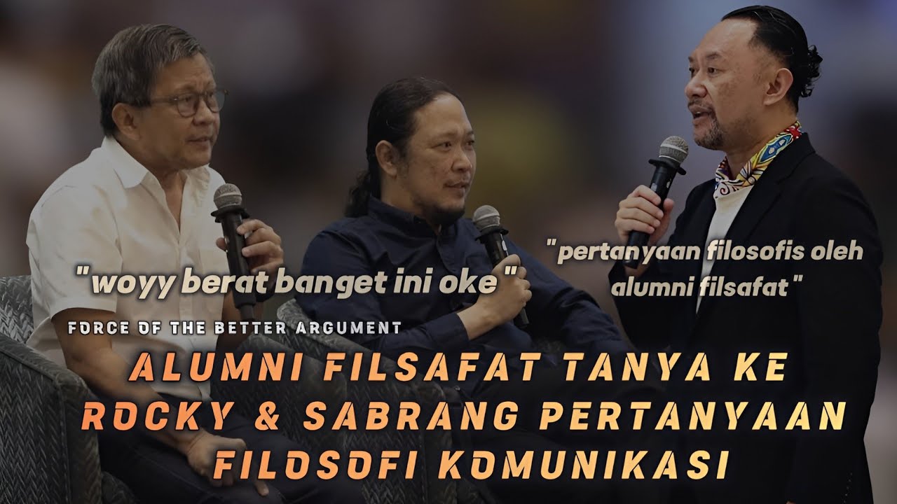 Rocky & Sabrang Jawab Filosofi Komunikasi dengan Akal Sehat!