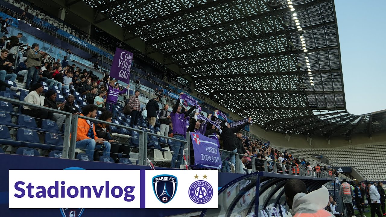Stadionvlog | UWCL-Qualifikation | Paris FC - FK Austria Wien | 11.09.2025