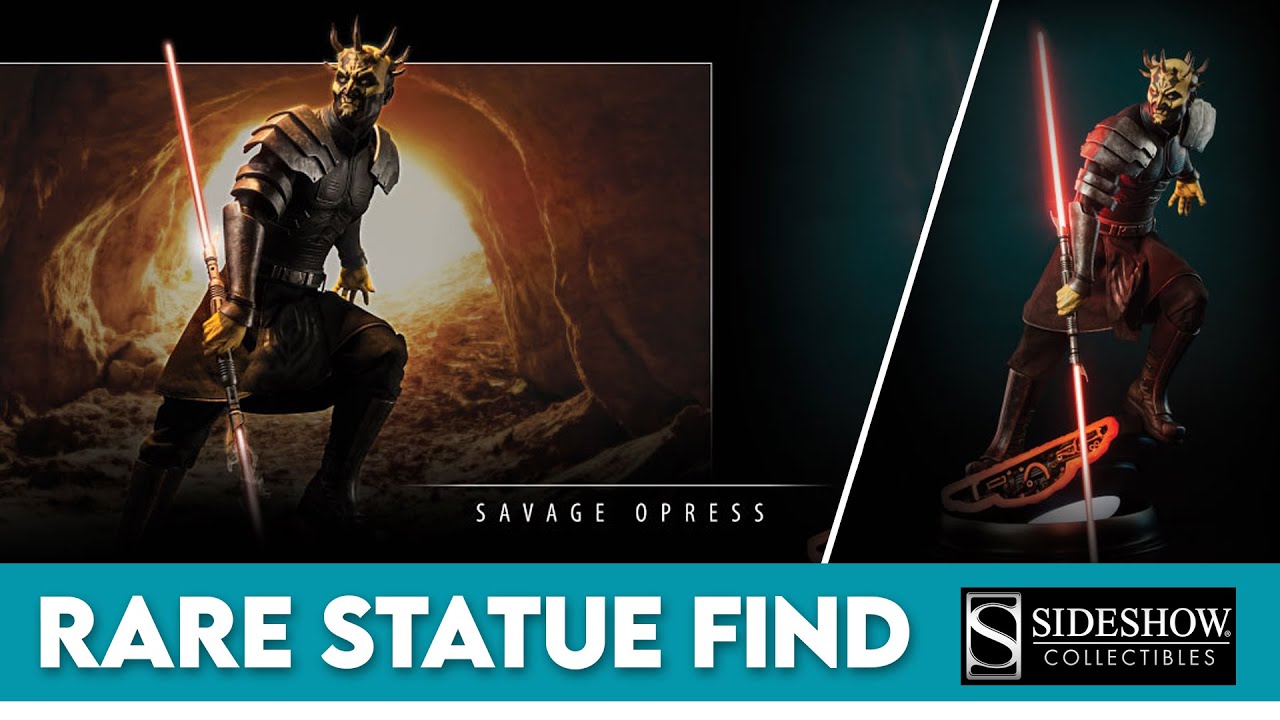 RARE Sideshow Savage Opress Premium Format Unboxing