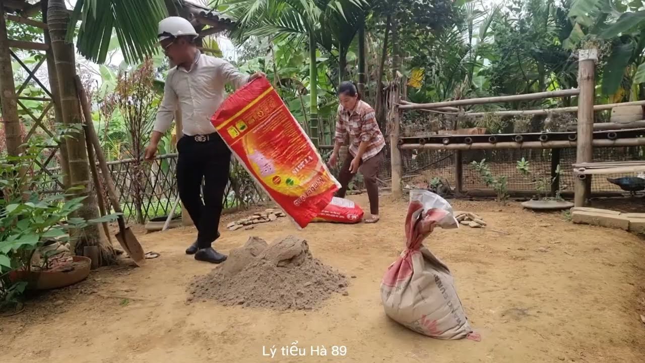 Full video : 40 Days of My Daily Life in a Bamboo House - Building a Life with My Husband