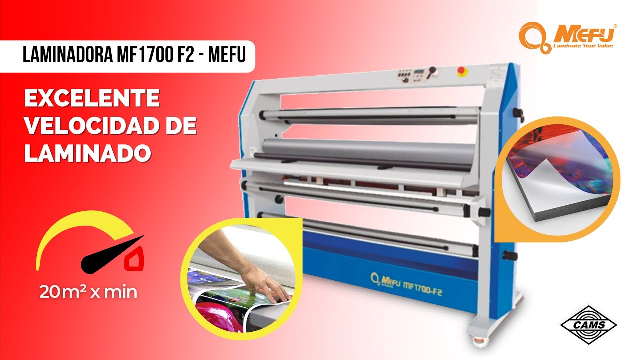 Laminadora MF1700 F2 - Mefu