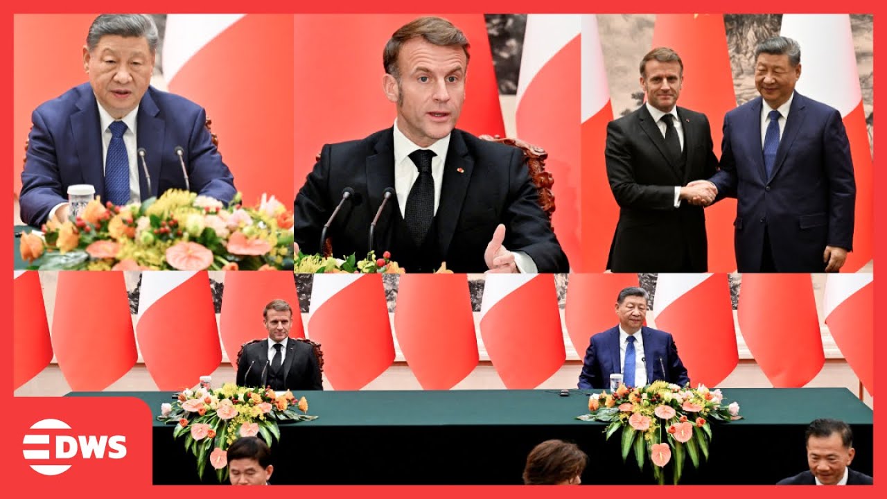 FULL BILATERAL MEETING: Macron & Xi Seal Major Agreements in Beijing | China&ndash;France Summit | AC1E