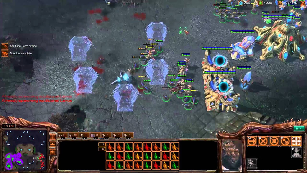 ROOTDestiny (Z) vs. Beautiful (P) - Starcraft 2 Ladder