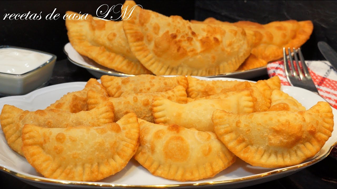 MASA DE EMPANADILLAS PARA FREIR SIN HUEVO LA AUTENTICA solo 3 INGREDIENTES