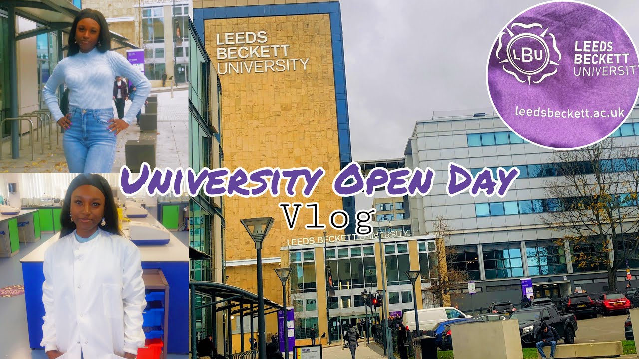 University Open Day Vlog || Leeds Beckett University || Roulanda