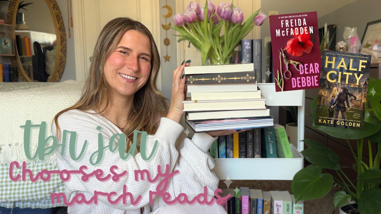 tbr jar chooses my march reads🌷💫 MARCH TBR