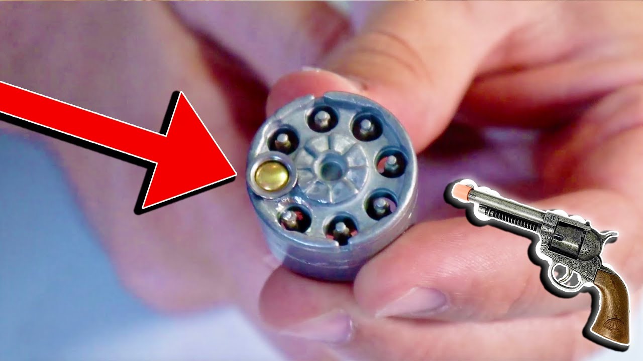 I bought Primers to Fire In A Toy Cap Pistol!