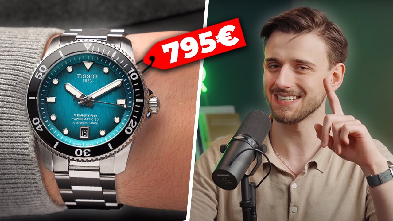 10 brutal gute TAUCHERUHREN für Einsteiger unter 1.500€ (4K)