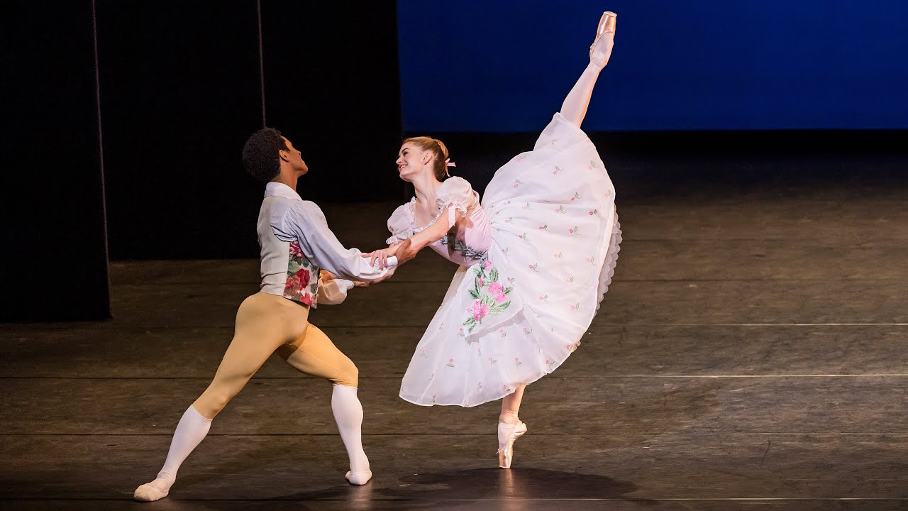 La Fille mal gardée – Act I pas de deux (Anna Rose O'Sullivan, Marcelino Sambé; The Royal Ballet)