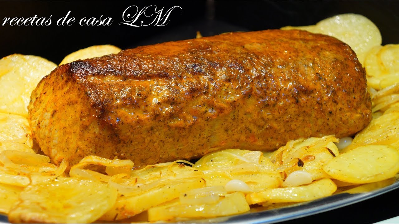 LOMO AL HORNO  RECETA PARA NAVIDAD