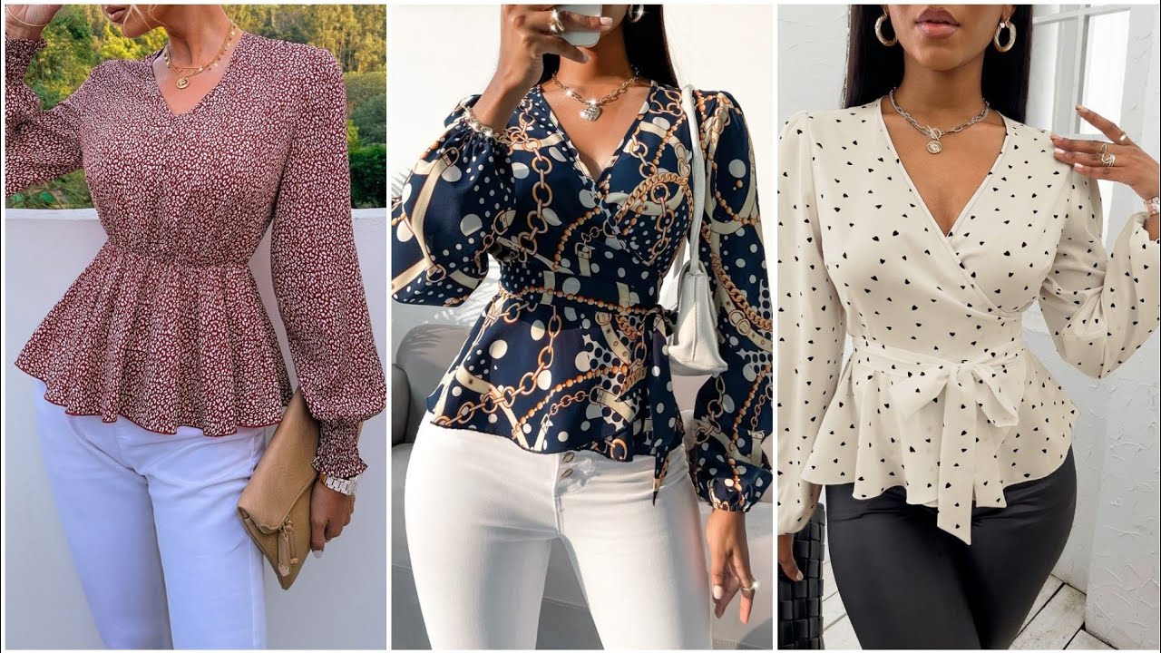 Moda 2026 BLUSAS BONITAS 100”Ideas De blusas bonitas MODELOS casuales 25/26 #fashion #shirts #style