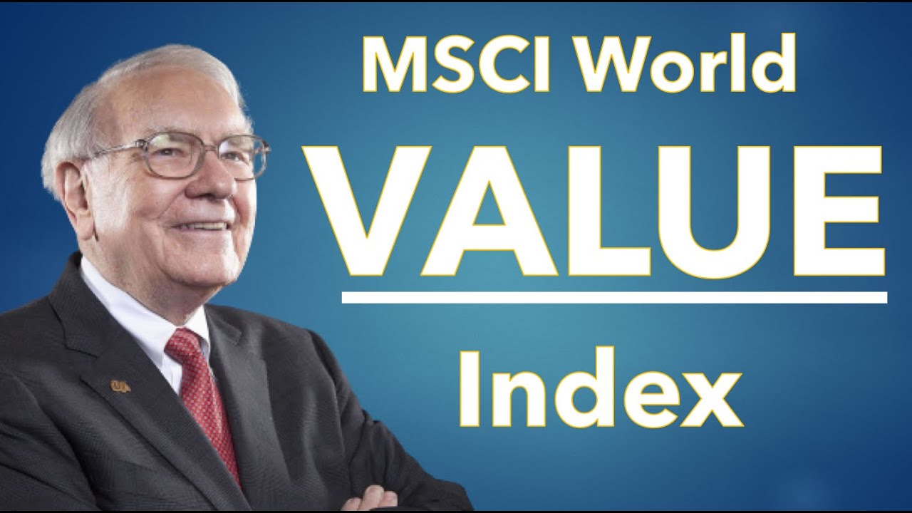 Value ETF?⎮MSCI World Value Index im Vergleich zum MSCI World⎮Portal of Global Finance